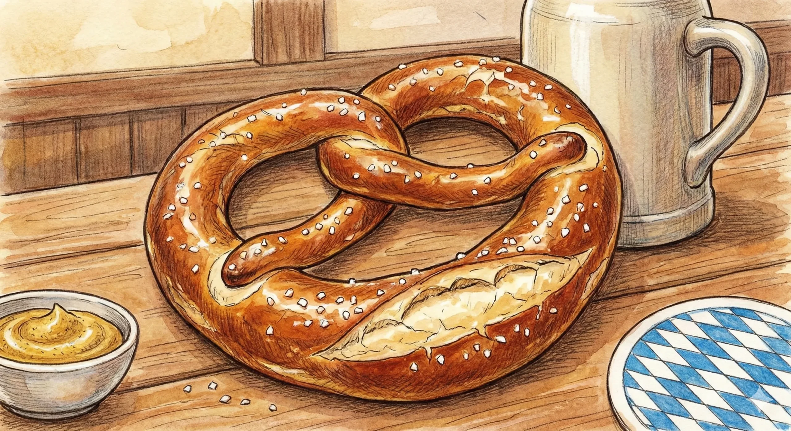 pretzel|プレッツェル(ドイツの焼き菓子)