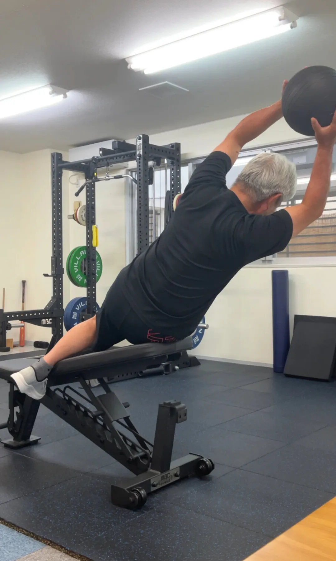 N.Mさん60代。ゴルフパフォーマンスアップ目的でBC PROJECT 沖縄へ通っています。