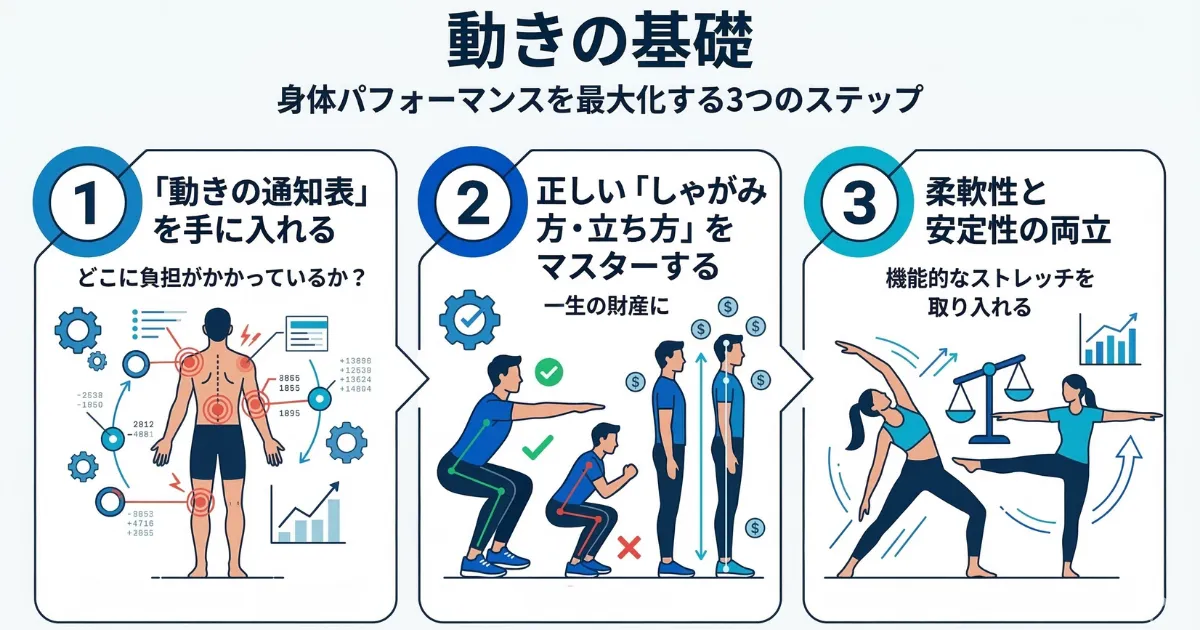 「動きの基礎」を叩き込む