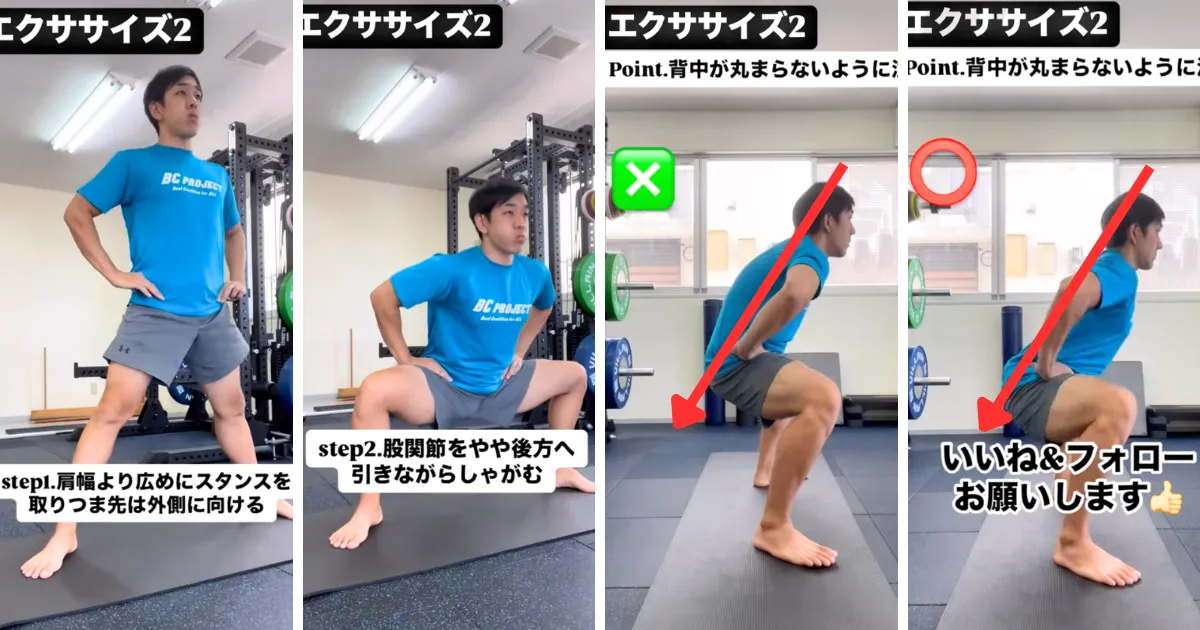 ワイドスタンス・ヒンジ